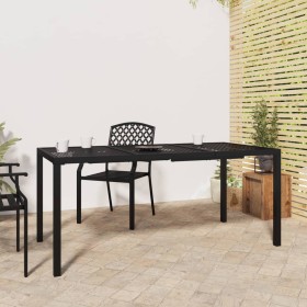 Mesa de jardín de acero gris antracita 165x80x72 cm en Mesas de jardín | Comprar online en Foru.es