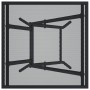 Mesa de jardín plegable malla acero gris antracita 50x50x72 cm en Mesas de jardín | Comprar online en Foru.es