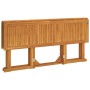 Mesa de jardín plegable Butterfly madera de teca 150x90x75 cm en Mesas de jardín | Comprar online en Foru.es