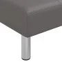 L-förmiges Schlafsofa aus grauem Kunstleder, 255 x 140 x 70 cm von vidaXL, Sofas - Ref: Foro24-3157267, Preis: 449,33 €, Raba...