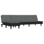 Sofá cama en forma de L tela gris oscuro 255x140x70 cm de vidaXL, Sofás - Ref: Foro24-3157257, Precio: 389,87 €, Descuento: %