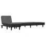 Sofá cama en forma de L tela gris oscuro 255x140x70 cm de vidaXL, Sofás - Ref: Foro24-3157257, Precio: 383,16 €, Descuento: %