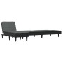Sofá cama en forma de L tela gris oscuro 255x140x70 cm de vidaXL, Sofás - Ref: Foro24-3157257, Precio: 389,87 €, Descuento: %