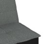 Sofá cama en forma de L tela gris oscuro 255x140x70 cm de vidaXL, Sofás - Ref: Foro24-3157257, Precio: 389,87 €, Descuento: %