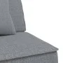 Sofá cama en forma de L tela gris claro 255x140x70 cm de vidaXL, Sofás - Ref: Foro24-3157247, Precio: 395,85 €, Descuento: %