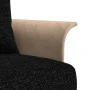 Sofá cama en forma de L tela negro 279x140x70 cm de vidaXL, Sofás - Ref: Foro24-3157213, Precio: 449,19 €, Descuento: %