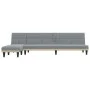 Sofá cama en forma de L tela gris claro 255x140x70 cm de vidaXL, Sofás - Ref: Foro24-3157226, Precio: 428,15 €, Descuento: %