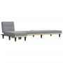 Sofá cama en forma de L tela gris claro 255x140x70 cm de vidaXL, Sofás - Ref: Foro24-3157226, Precio: 418,71 €, Descuento: %