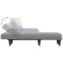 Sofá cama en forma de L tela gris claro 255x140x70 cm de vidaXL, Sofás - Ref: Foro24-3157226, Precio: 418,71 €, Descuento: %