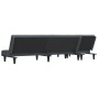Sofá cama en forma de L terciopelo gris oscuro 255x140x70 cm de vidaXL, Sofás - Ref: Foro24-3157252, Precio: 421,06 €, Descue...