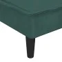 L-shaped sofa bed dark green velvet 255x140x70 cm by vidaXL, Sofas - Ref: Foro24-3157262, Price: 413,94 €, Discount: %