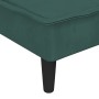 Sofá cama en forma de L terciopelo verde oscuro 255x140x70 cm de vidaXL, Sofás - Ref: Foro24-3157262, Precio: 413,09 €, Descu...