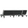 Sofá cama en forma de L terciopelo gris claro 255x140x70 cm de vidaXL, Sofás - Ref: Foro24-3157251, Precio: 398,21 €, Descuen...