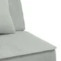 Sofá cama en forma de L terciopelo gris claro 255x140x70 cm de vidaXL, Sofás - Ref: Foro24-3157251, Precio: 398,21 €, Descuen...