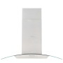 Campana extractora de techo 90 cm acero inoxidable 756 m³/h LED de vidaXL, Extractores - Ref: Foro24-50664, Precio: 264,51 €,...