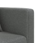 Sofá cama en forma de L tela gris oscuro 275x140x70 cm de vidaXL, Sofás - Ref: Foro24-3157233, Precio: 437,91 €, Descuento: %