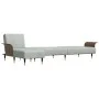 L-shaped sofa bed light gray velvet 279x140x70 cm by vidaXL, Sofas - Ref: Foro24-3157215, Price: 482,44 €, Discount: %