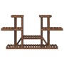 Soporte para flores madera maciza de abeto 110x25x73 cm en Soportes para macetas | Comprar online en Foru.es