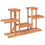 Soporte para flores madera maciza abeto 110x25x73 cm en Soportes para macetas | Comprar online en Foru.es
