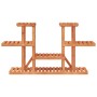 Soporte para flores madera maciza abeto 110x25x73 cm en Soportes para macetas | Comprar online en Foru.es