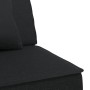 Sofá cama en forma de L tela negro 255x140x70 cm de vidaXL, Sofás - Ref: Foro24-3157249, Precio: 393,67 €, Descuento: %