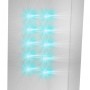 Sistema de panel de ducha acero inoxidable curvo de vidaXL, Boquillas de chorro para bañeras y duchas - Ref: Foro24-142370, P...