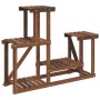 Soporte para flores madera maciza de abeto 90x25x73,5 cm en Soportes para macetas | Comprar online en Foru.es