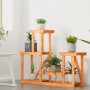 Soporte para flores madera maciza de abeto 90x25x73,5 cm en Soportes para macetas | Comprar online en Foru.es
