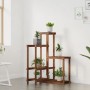 Soporte para flores de madera maciza abeto 62,5x61,5x101,5 cm en Soportes para macetas | Comprar online en Foru.es