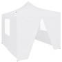 Carpa plegable profesional con 4 paredes acero blanco 2x2 m de vidaXL, Carpas y cenadores - Ref: Foro24-48888, Precio: 129,07...