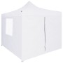 Carpa plegable profesional con 4 paredes acero blanco 2x2 m de vidaXL, Carpas y cenadores - Ref: Foro24-48888, Precio: 129,07...