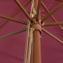 Sombrilla de jardín con poste de madera rojo burdeos 400x273 cm en Sombrillas | Comprar online en Foru.es