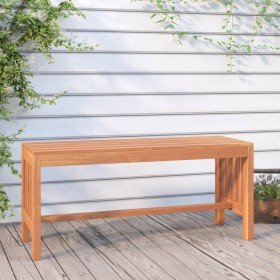 Banco de jardín de madera maciza de eucalipto 110 cm en Bancos de jardín | Comprar online en Foru.es
