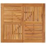 Mesa de jardín madera maciza de acacia 85x85x75 cm en Mesas de jardín | Comprar online en Foru.es