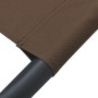 Tumbona de exterior con dosel y almohada marrón de vidaXL, Tumbonas - Ref: Foro24-48078, Precio: 86,95 €, Descuento: %