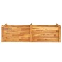 Jardinera arriate madera maciza acacia 160x60x44 cm en Macetas y jardineras | Comprar online en Foru.es
