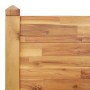 Jardinera arriate madera maciza acacia 160x60x44 cm en Macetas y jardineras | Comprar online en Foru.es