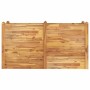 Jardinera arriate madera maciza acacia 160x60x84 cm en Macetas y jardineras | Comprar online en Foru.es