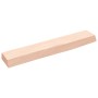 Estante de pared madera maciza de roble sin tratar 60x10x4 cm en Estanterías | Comprar online en Foru.es