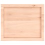 Estante de pared madera maciza roble sin tratar 60x50x(2-4) cm en Estanterías | Comprar online en Foru.es