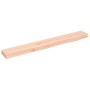Estante de pared madera maciza de roble sin tratar 80x10x4 cm en Estanterías | Comprar online en Foru.es