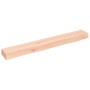 Estante de pared madera maciza de roble sin tratar 80x10x6 cm en Estanterías | Comprar online en Foru.es