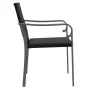 Sillas jardín y cojines 6 uds ratán sintético negro 56x59x84 cm de vidaXL, Sillas de jardín - Ref: Foro24-3187076, Precio: 30...