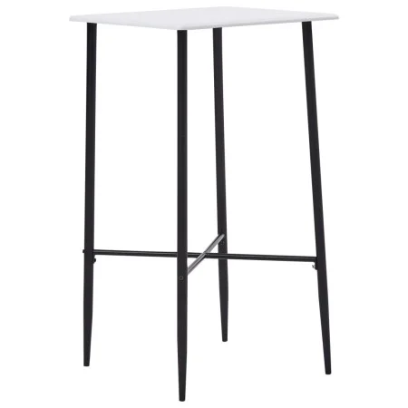 White MDF kitchen high table 60x60x111 cm by vidaXL, Kitchen and dining tables - Ref: Foro24-281550, Price: 92,15 €, Discount: %