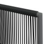 Sillas jardín con cojines 4 uds ratán PE negro 54x60,5x83,5cm de vidaXL, Sillas de jardín - Ref: Foro24-3187091, Precio: 263,...