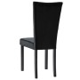 Sillas de comedor 2 unidades terciopelo negro de vidaXL, Sillas de comedor - Ref: Foro24-246486, Precio: 170,36 €, Descuento: %