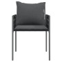 Sillas jardín y cojines 6 uds ratán sintético negro 54x61x83 cm de vidaXL, Sillas de jardín - Ref: Foro24-3187090, Precio: 48...
