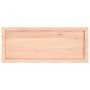 Estante de pared madera maciza roble sin tratar 100x40x(2-4) cm en Estanterías | Comprar online en Foru.es