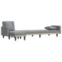 Sofá cama en forma de L tela gris claro 275x140x70 cm de vidaXL, Sofás - Ref: Foro24-3157232, Precio: 410,96 €, Descuento: %