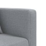 Sofá cama en forma de L tela gris claro 275x140x70 cm de vidaXL, Sofás - Ref: Foro24-3157232, Precio: 410,96 €, Descuento: %